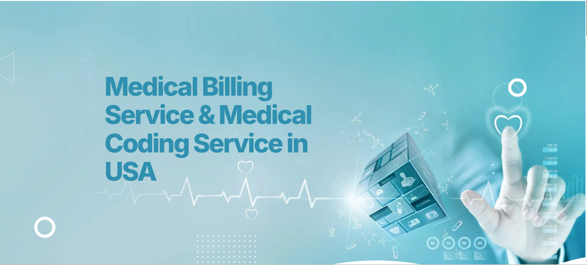 Medical billing and coding services in the USA β digital healthcare data visualization